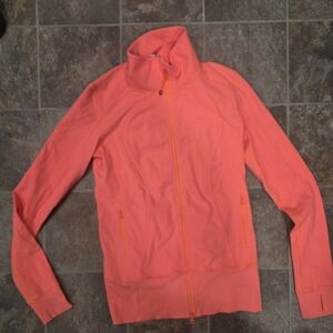 Women's Lululemon Size 10 Nice Asana Coral Jacket